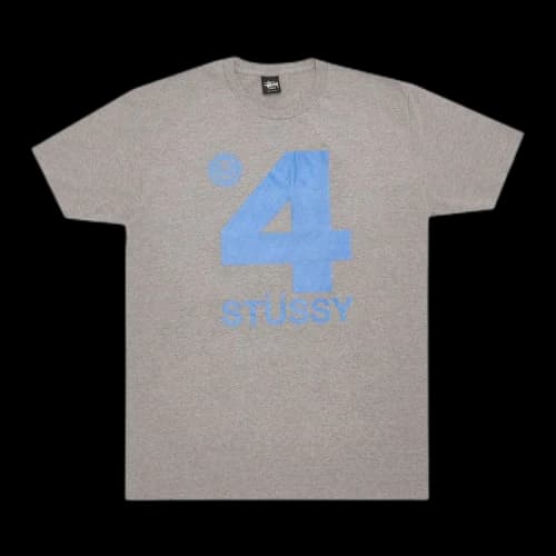 Stussy 4 Stussy Tee 'Grey'