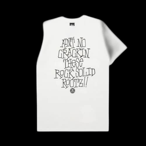 Stussy Ain't No Crackin' Tee 'White'