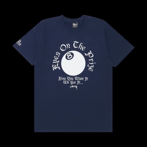 Stussy Eyes On The Prize Tee 'Navy'