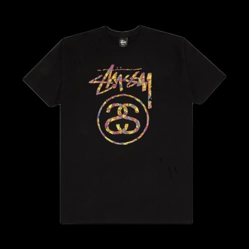Stussy Glass Link Tee 'Black'