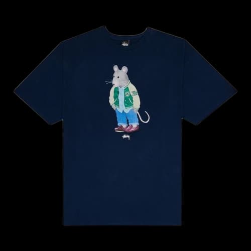 Stussy Prep Rat Tee 'Navy'