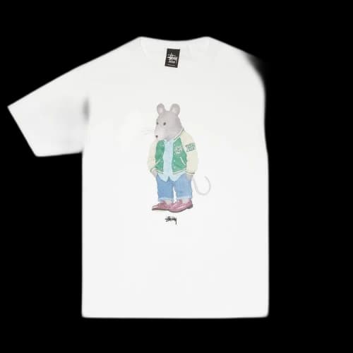 Stussy Prep Rat Tee 'White'