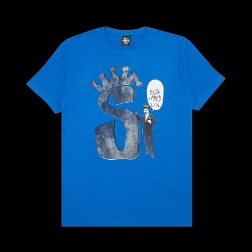 Stussy S Crown Livin' Tee 'Blue'