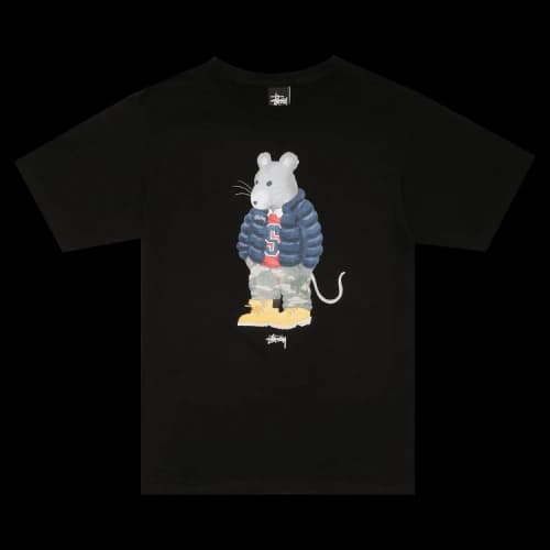 Stussy Thug Rat Tee 'Black'