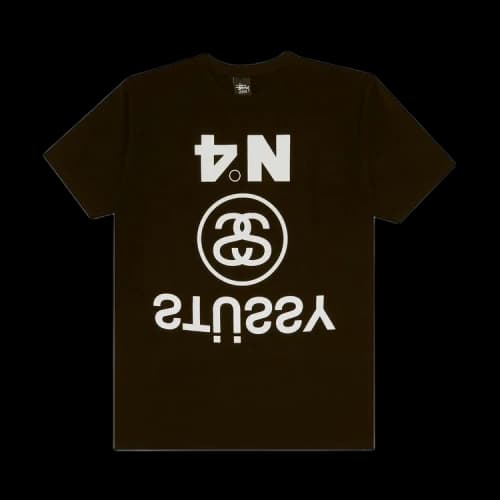 Stussy Upside Down Tee 'Black'