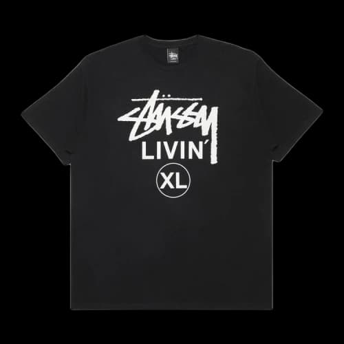 Stussy Livin' XL Tee 'Black'