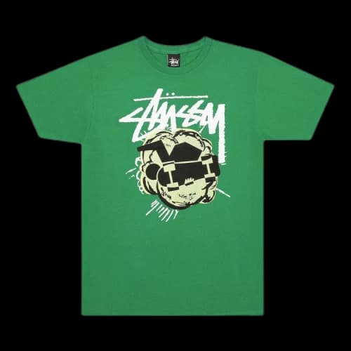 Stussy Pop Skateman Tee 'Green'
