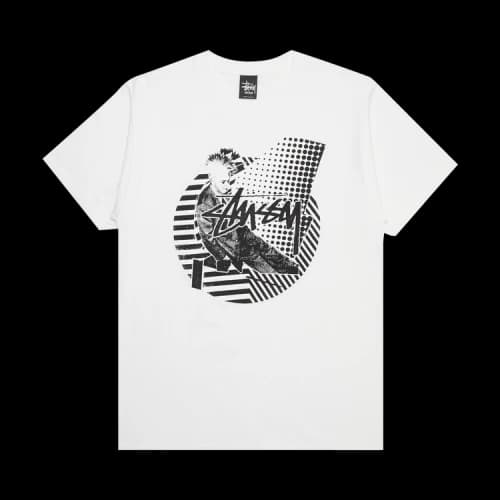 Stussy Punk Mix Tee 'White'