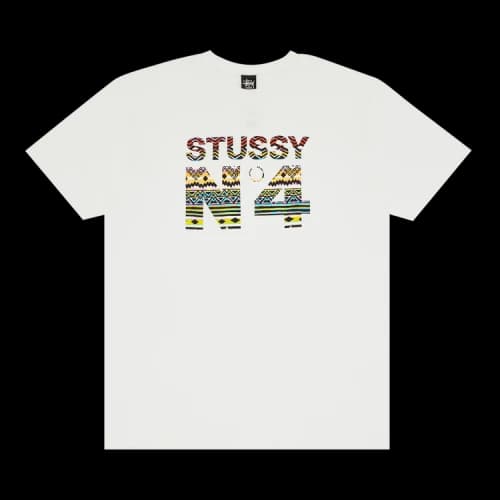 Stussy Tribal No. 4 Tee 'White'