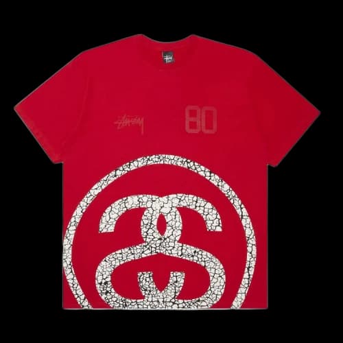 Stussy Elephant Link Tee 'Red'