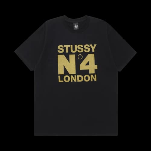 Stussy No. 4 London Tee 'Black'