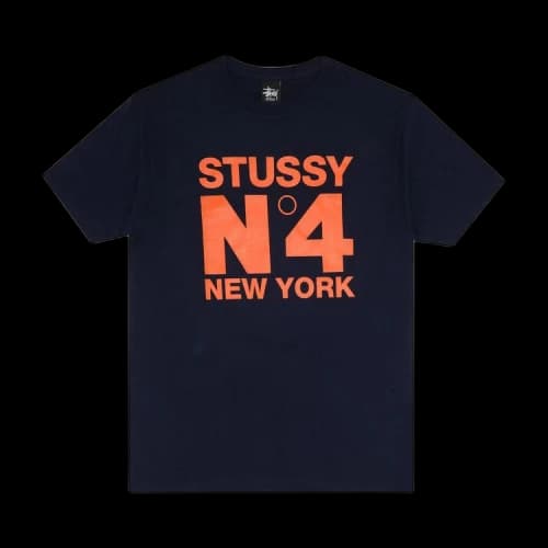 Stussy No.4 New York Tee 'Navy'