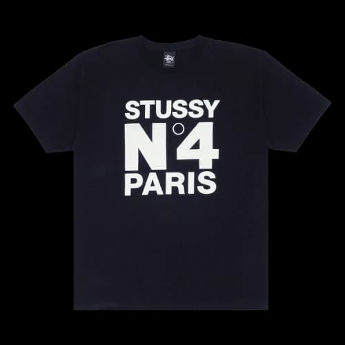 Stussy No.4 Paris Tee 'Black'