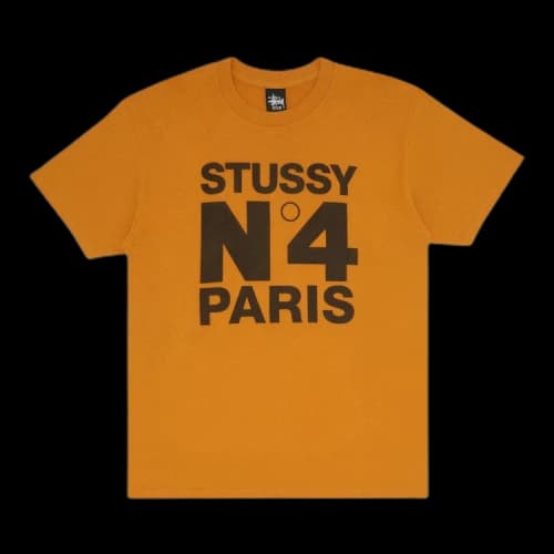 Stussy No.4 Paris Tee 'Orange'