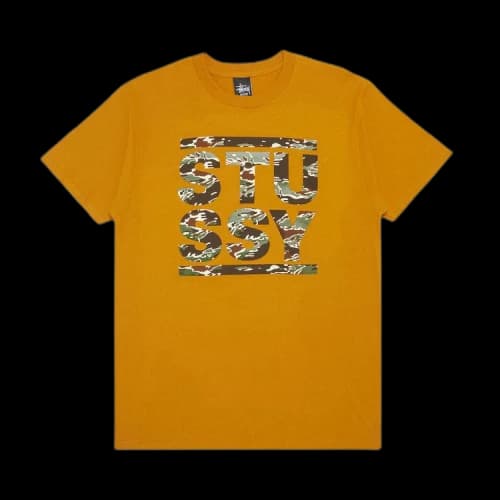 Stussy Camo Tee 'Orange'