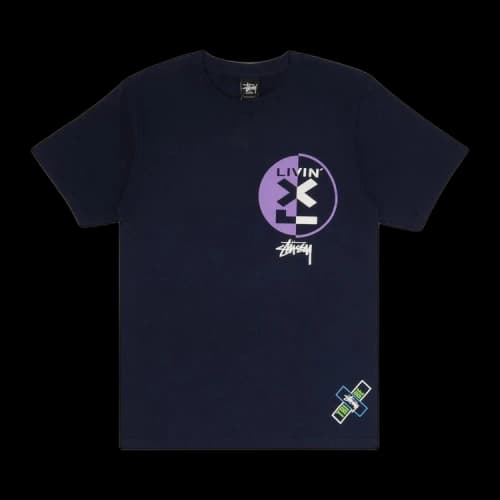 Stussy Power Tee 'Navy'