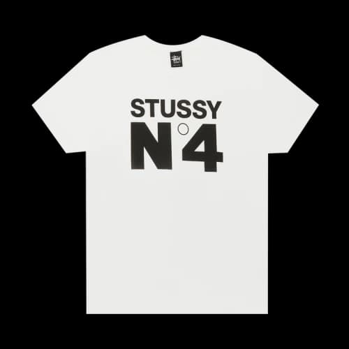 Stussy No. 4 Tee 'White'