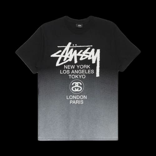 Stussy World Tour Mesh Tee 'Black'