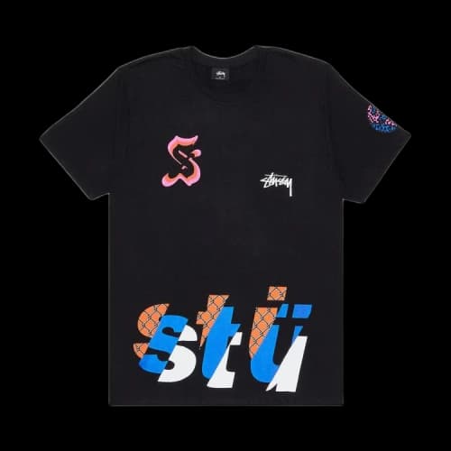 Stussy Back To Back Tee 'Black'