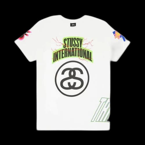Stussy International 8 Tee 'White'