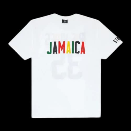 Stussy Jamaica 35 Tee 'White'