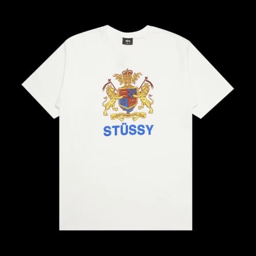 Stussy Lion Crest Tee 'White'