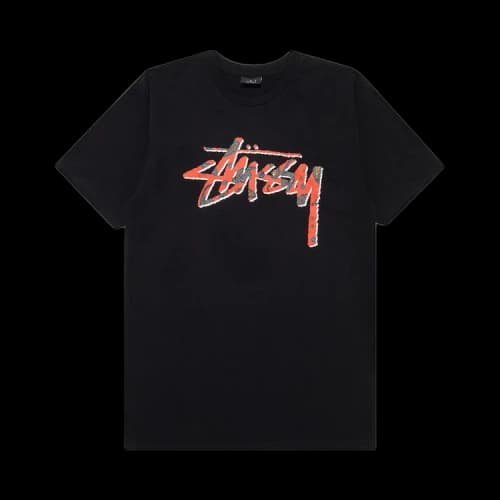 Stussy Paisley Stock Tee 'Black'