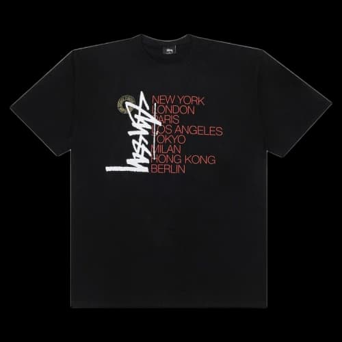 Stussy Buana Stack Tee 'Black'