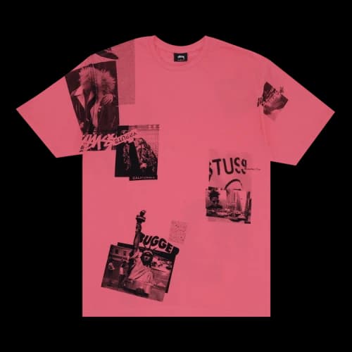 Stussy Photographed Tee 'Pink'