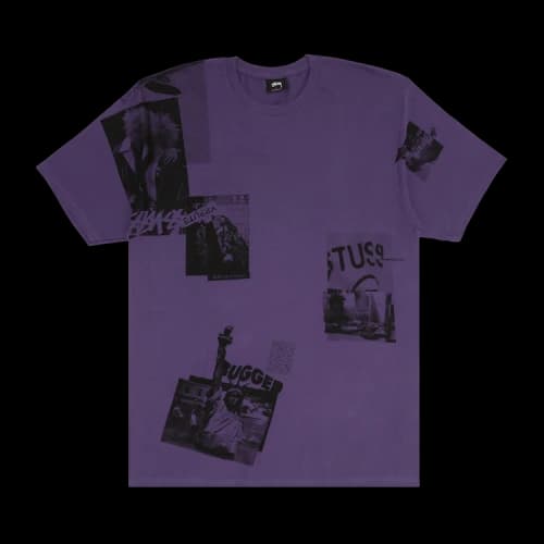 Stussy Photographed Tee 'Purple'