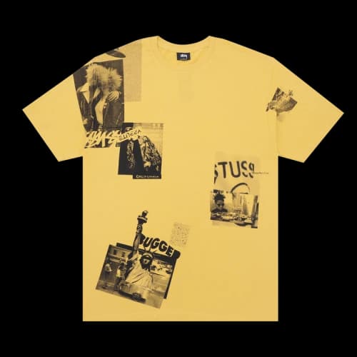 Stussy Photographed Tee 'Yellow'