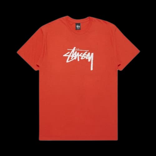 Stussy Stock Tee 'Red'