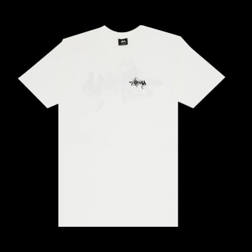 Stussy Stock Warp Tee 'White'
