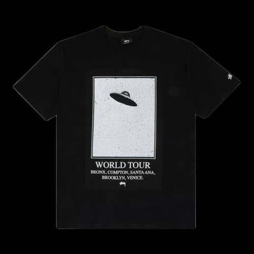 Stussy Unidentified WT Tee 'Black'