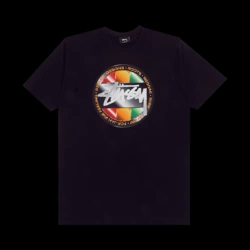 Stussy Chrome Dot Tee 'Black'
