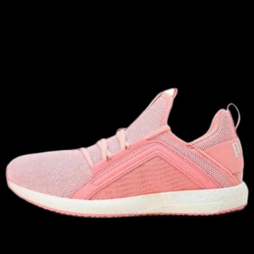 PUMA Mega Nrgy Knit Low Running Shoes Pink/White (Women's)