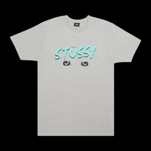 Stussy Someone's Watching Tee 'Grey'