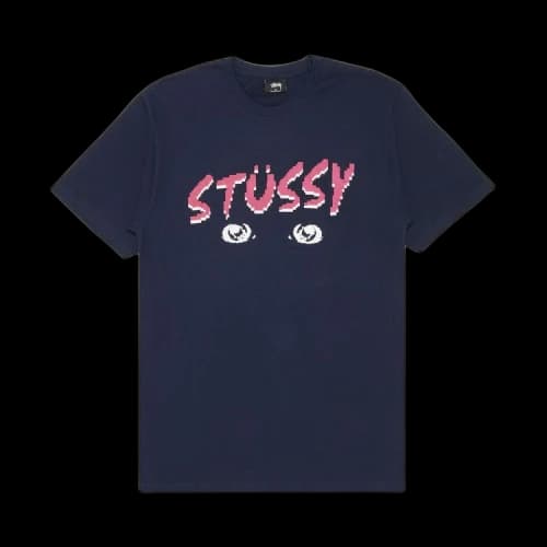 Stussy Someone's Watching Tee 'Navy'