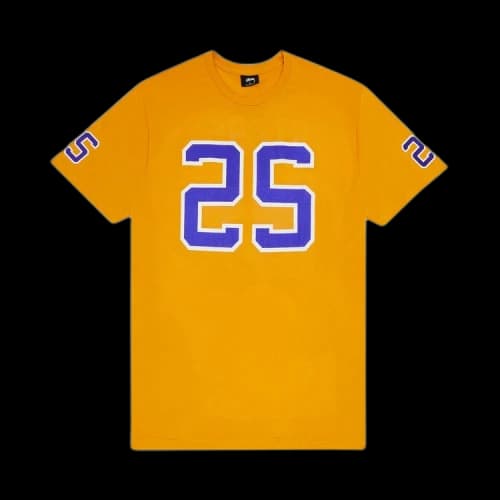 Stussy Jersey Tee 'Mustard'