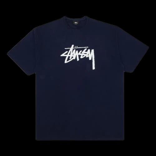 Stussy Stock Tee 'Navy'