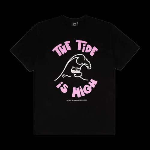 Stussy High Tide Tee 'Black'