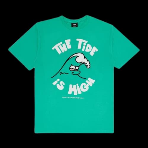 Stussy High Tide Tee 'Green'