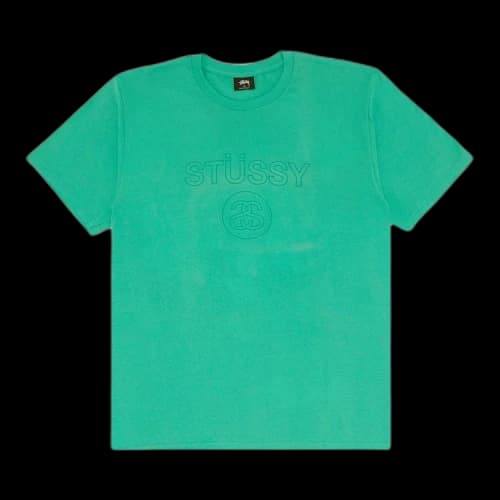 Stussy Link EMB. Tee 'Green'