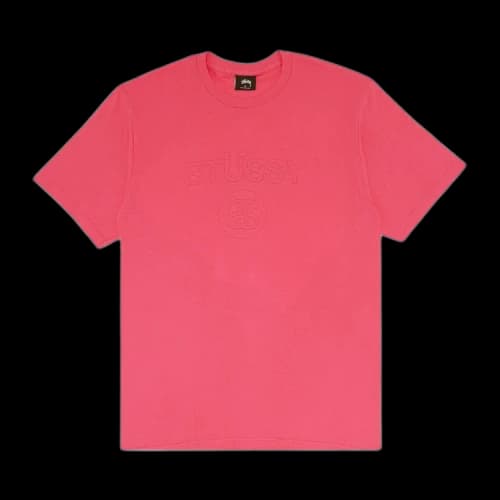 Stussy Link EMB. Tee 'Pink'