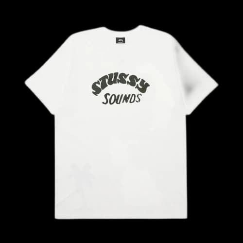 Stussy Sounds Tee 'White'