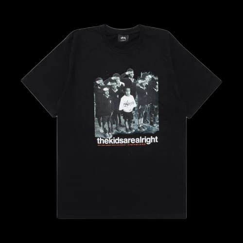 Stussy The Kids Are Alright Tee 'Black'