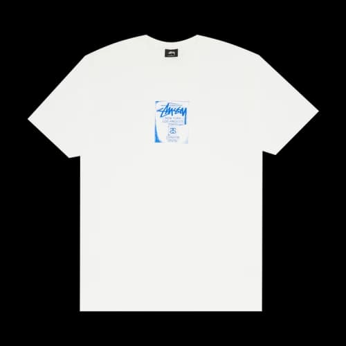 Stussy World Tour Stamp Tee 'White'
