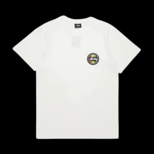 Stussy Reggae Dot Pigment Dyed Tee 'Natural'