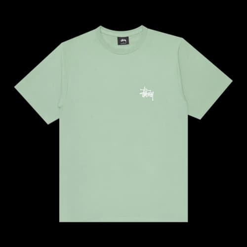 Stussy Basic Tee 'Moss'