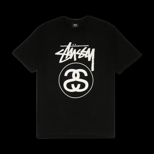 Stussy Stock Link Tee 'Black'